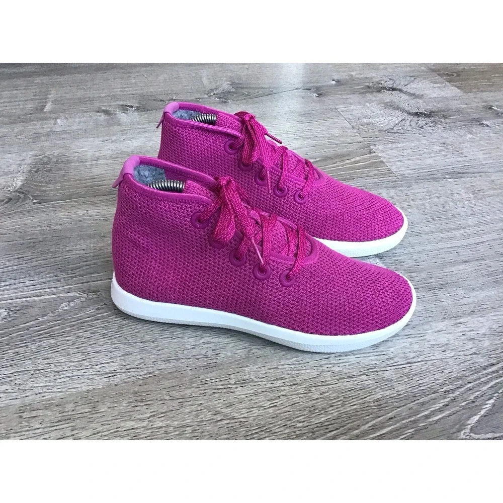 Allbirds TT Tree Toppers Women's Knit High Top Sneakers Size 8M